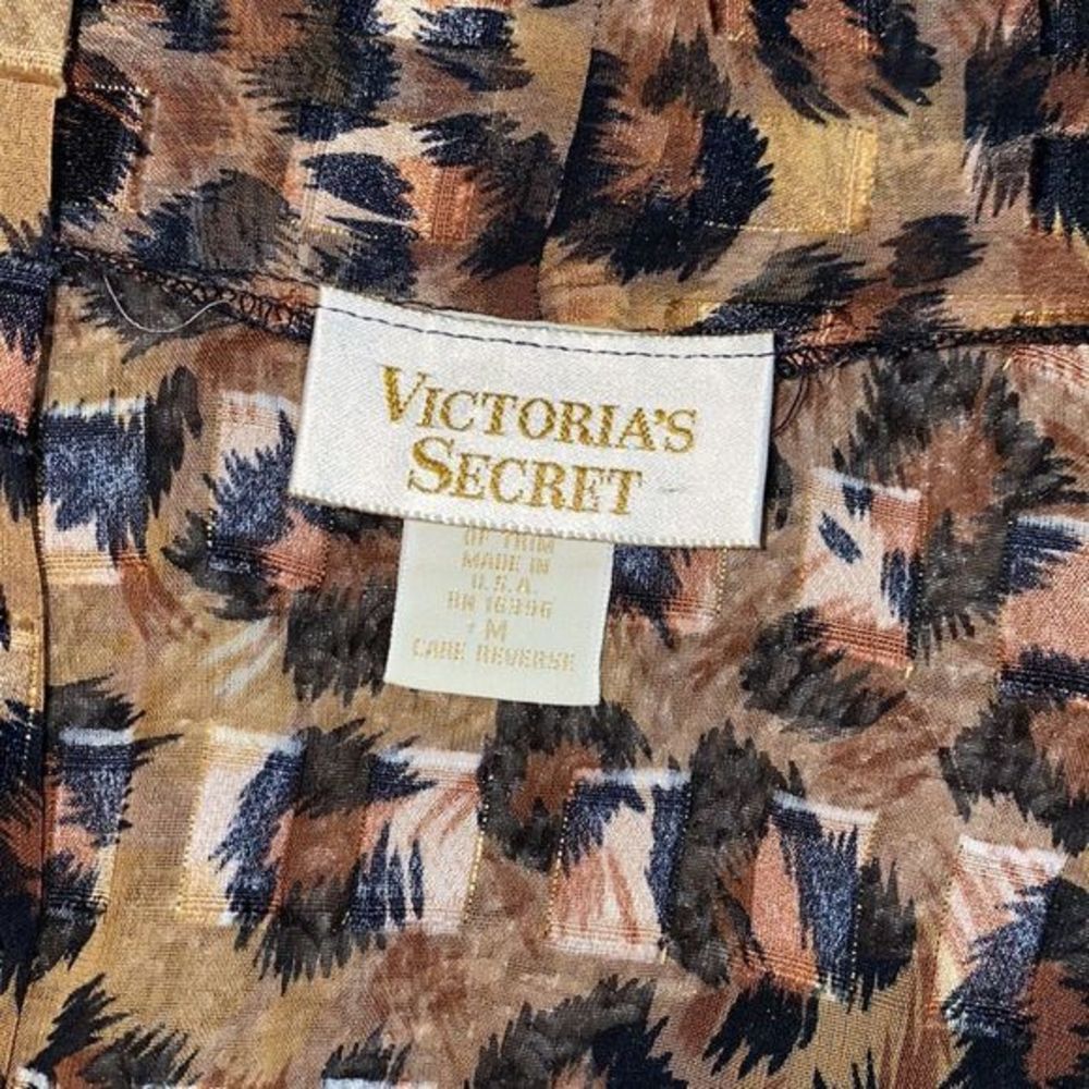 Victorias‎ Secret vintage women’s medium leopard print bodysuit - Picture 5 of 7